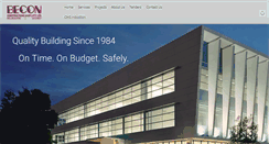 Desktop Screenshot of becon.com.au